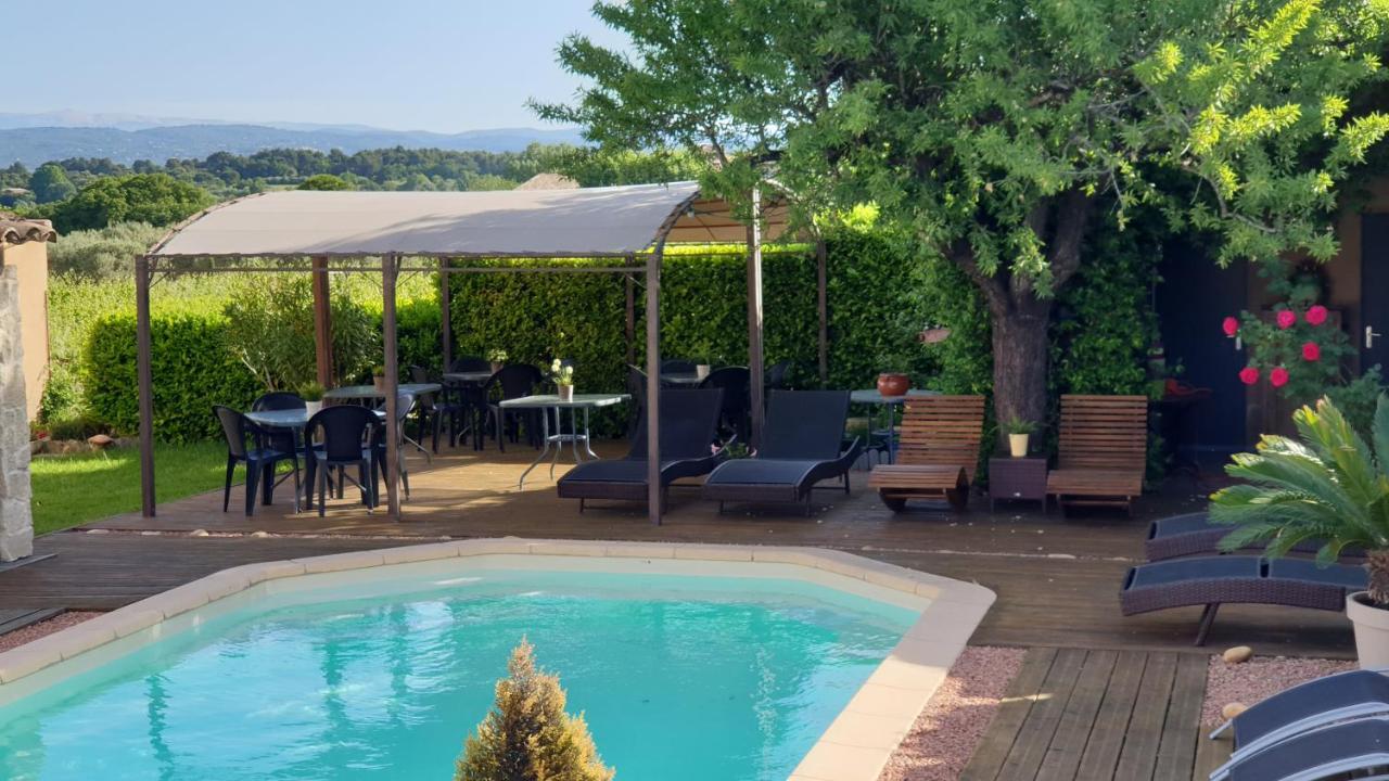Le Jardin D'Ivana Chambres D'Hotes B&B Avec Piscine Chauffee โอแป็ด ภายนอก รูปภาพ
