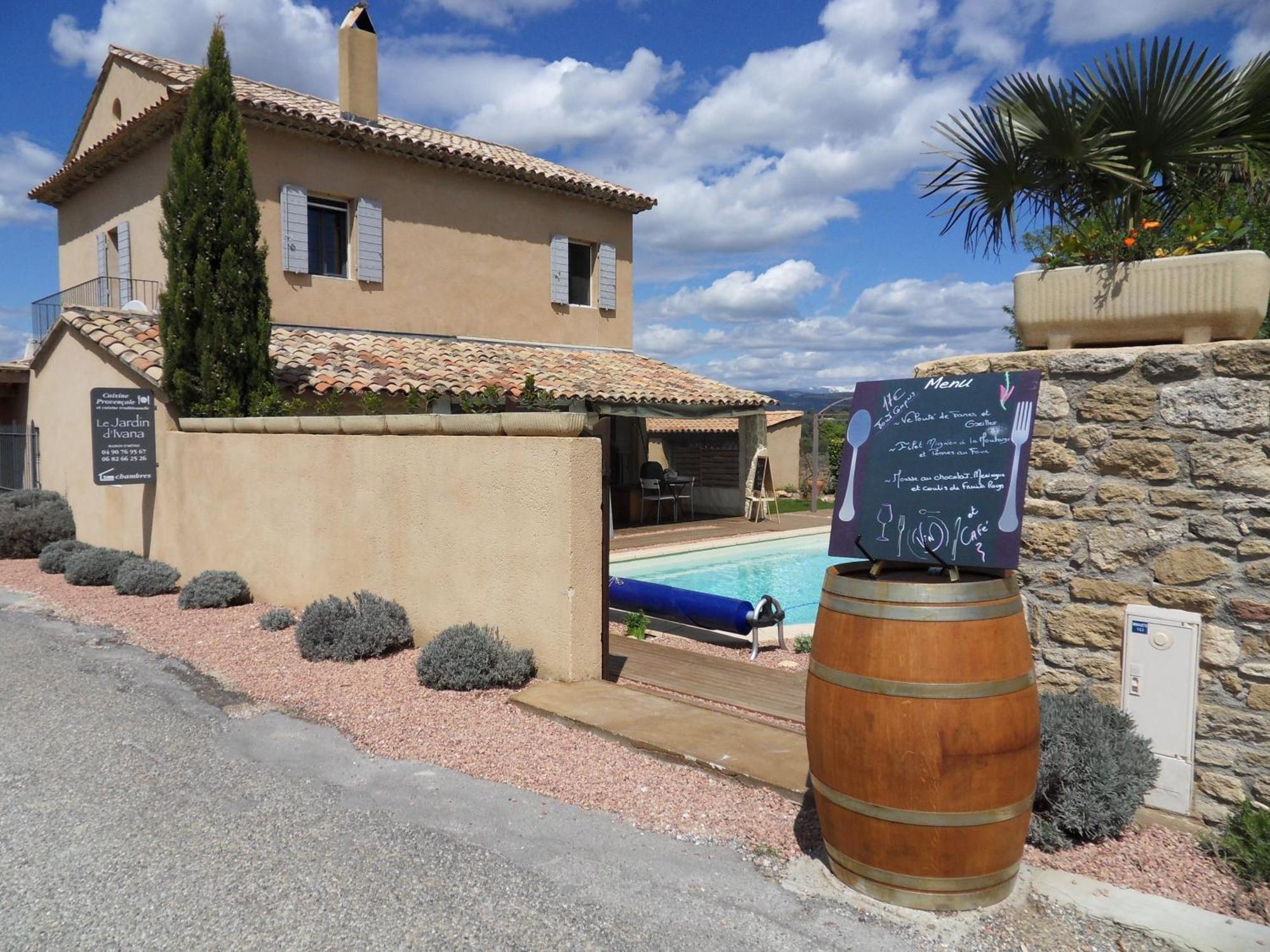 Le Jardin D'Ivana Chambres D'Hotes B&B Avec Piscine Chauffee โอแป็ด ภายนอก รูปภาพ