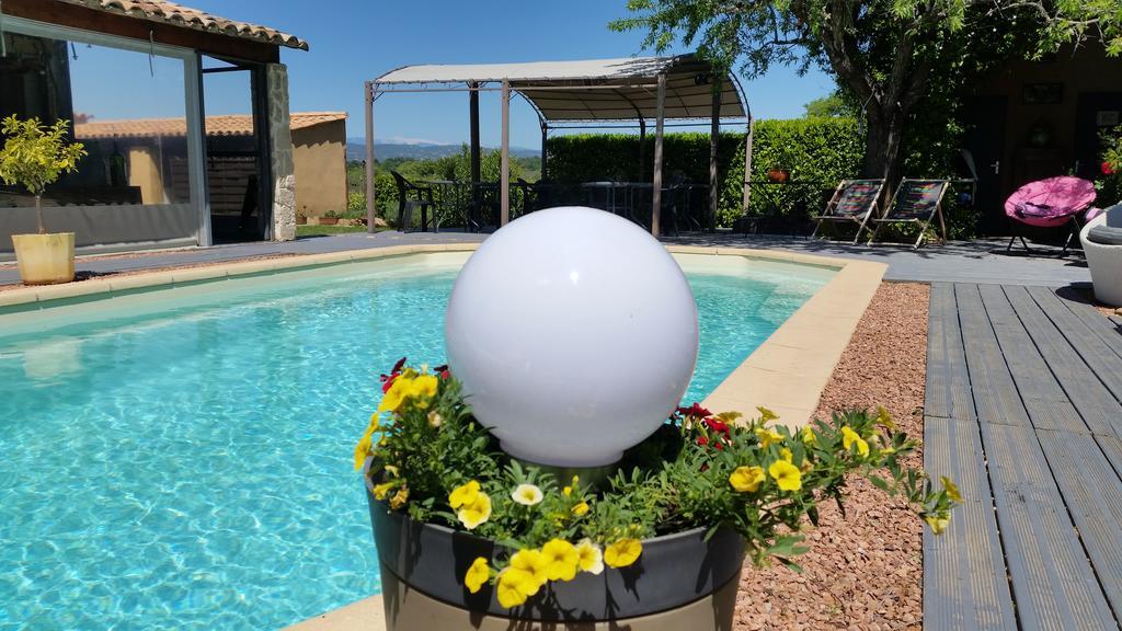 Le Jardin D'Ivana Chambres D'Hotes B&B Avec Piscine Chauffee โอแป็ด ภายนอก รูปภาพ