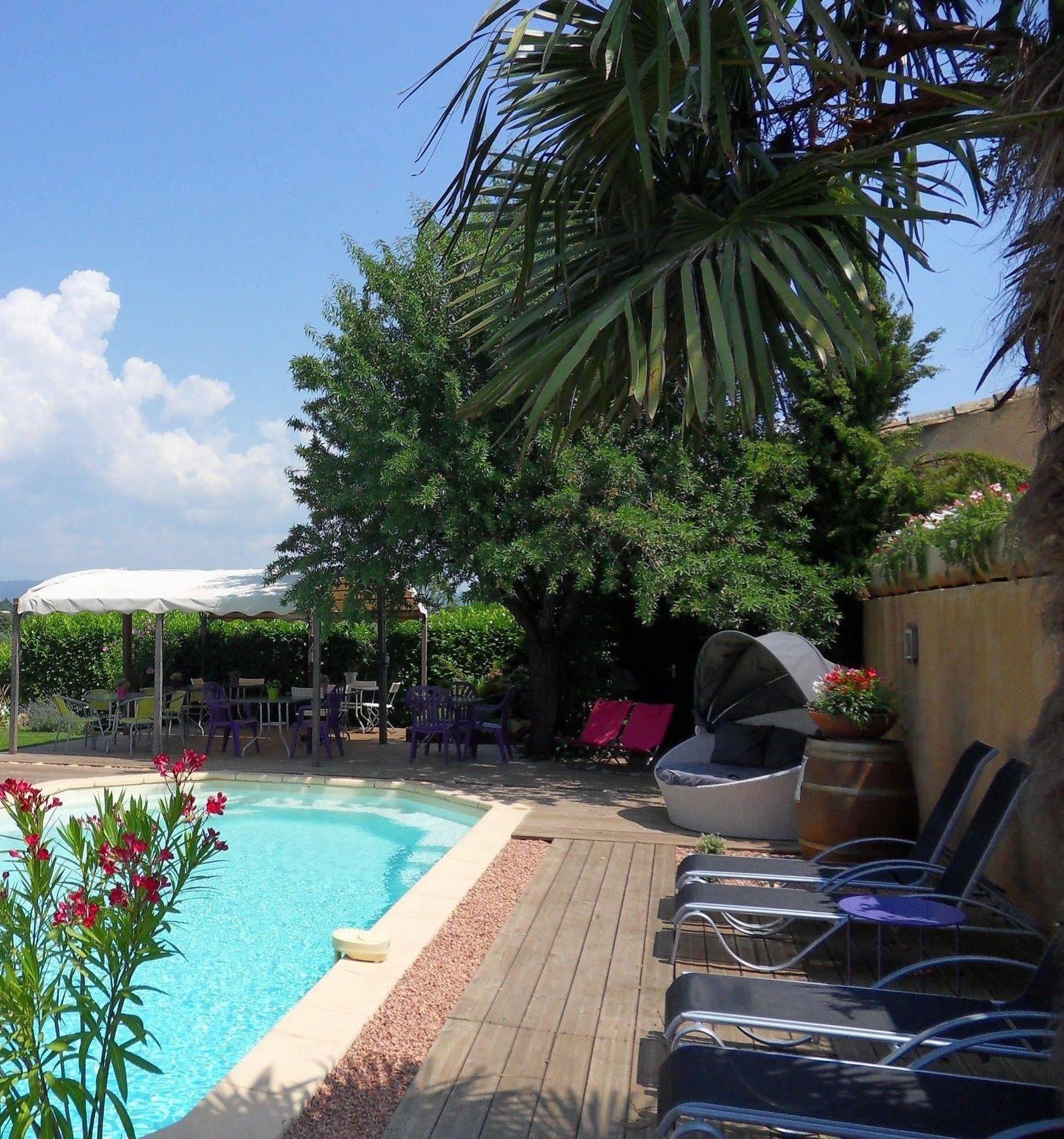Le Jardin D'Ivana Chambres D'Hotes B&B Avec Piscine Chauffee โอแป็ด ภายนอก รูปภาพ